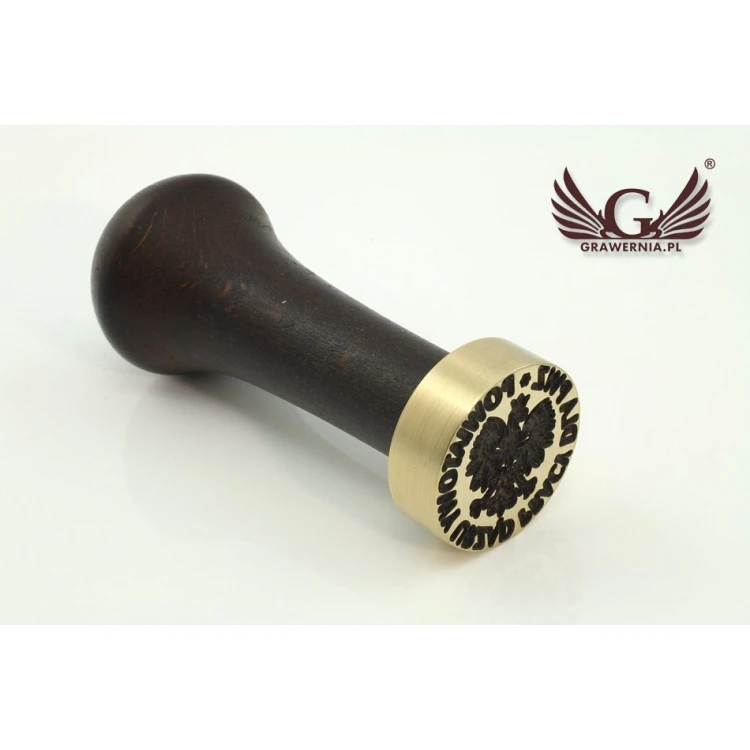 Stempel do odbijania w laku - CNC - średnica 30mm 