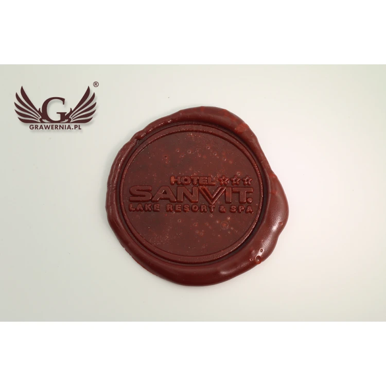 Stempel do odbijania w laku - CNC - średnica 40mm 
