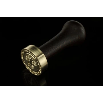 Stempel do odbijania w laku - CNC - średnica 35mm, grawer wklęsły