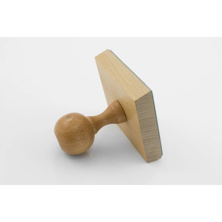 Stempel do odbijania w tuszu - wymiary odbicia: 80x80mm