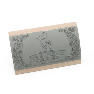 Stempel do odbijania w tuszu - wymiary odbicia 190x95mm - SG005
