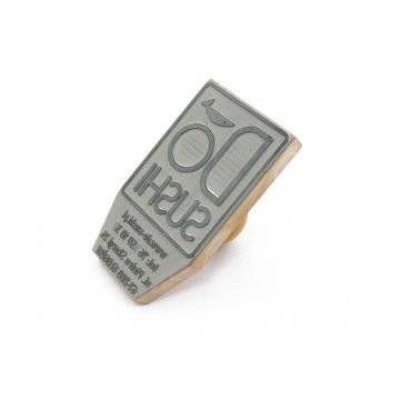 Stempel do odbijania w tuszu - wymiary odbicia 147x85mm