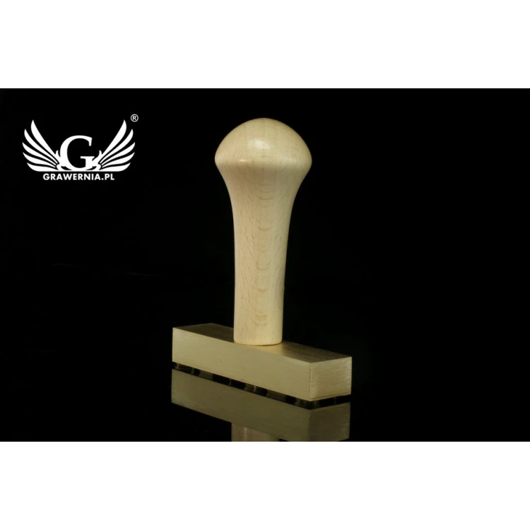 Stempel do odbijania - CNC - wymiary matrycy: 80x20mm