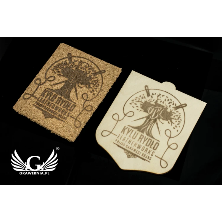 Stempel do wyciskania logotypu na gorąco i zimno - wymiary matrycy: 82x93mm - CNC108