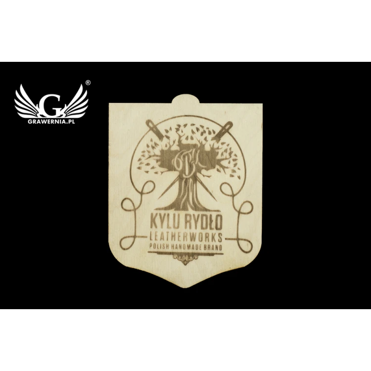 Stempel do wyciskania logotypu na gorąco i zimno - wymiary matrycy: 82x93mm - CNC108