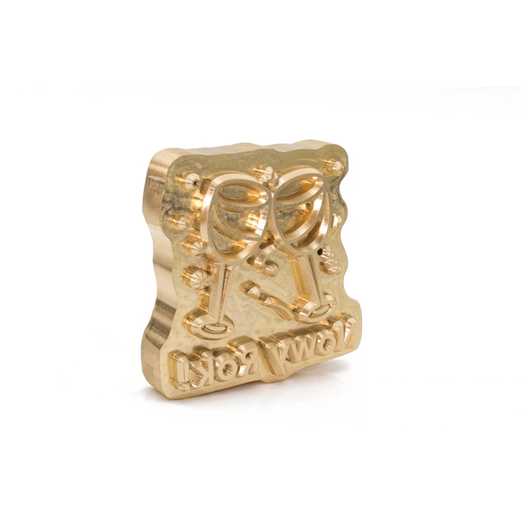 Stempel do wyciskania logotypu na gorąco i zimno - wymiary matrycy: 58,7x61mm - CNC083