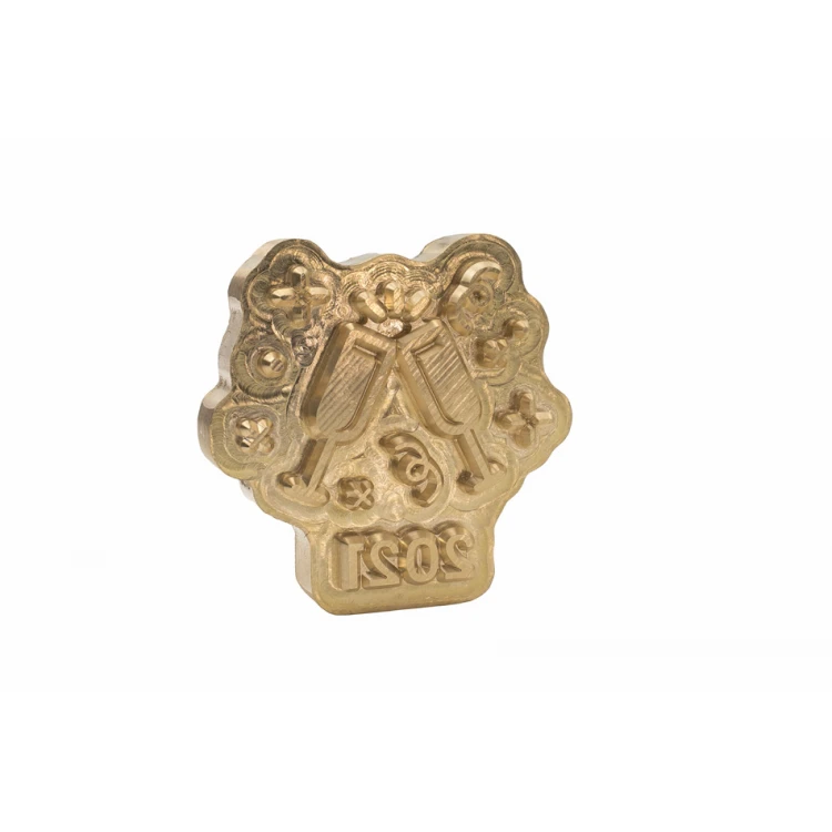 Stempel do wyciskania logotypu na gorąco i zimno - wymiary matrycy: 60,8x60,5mm - CNC084