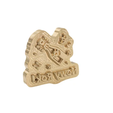 Stempel do wyciskania logotypu na gorąco i zimno - wymiary matrycy: 66,5x63,2mm - CNC085 