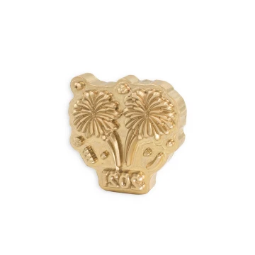 Stempel do wyciskania logotypu na gorąco i zimno - wymiary matrycy: 61,8x61,5mm - CNC086 