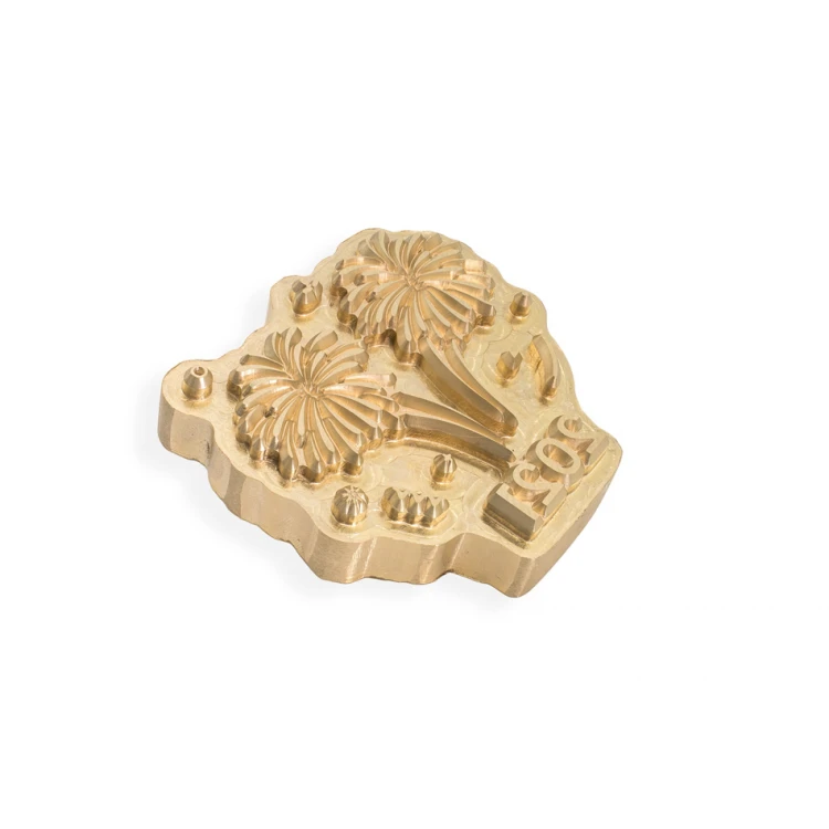 Stempel do wyciskania logotypu na gorąco i zimno - wymiary matrycy: 61,8x61,5mm - CNC086 