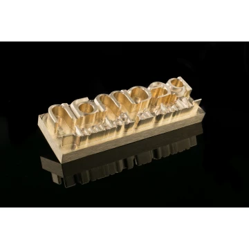 Stempel do wyciskania logotypu na gorąco i zimno - wymiary matrycy: 63x20mm - CNC067