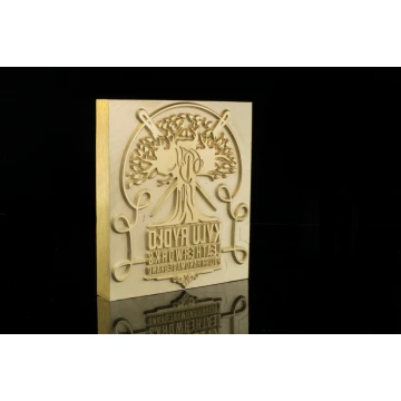 Stempel do wyciskania logotypu na gorąco i zimno - wymiary matrycy: 82x93mm - CNC108