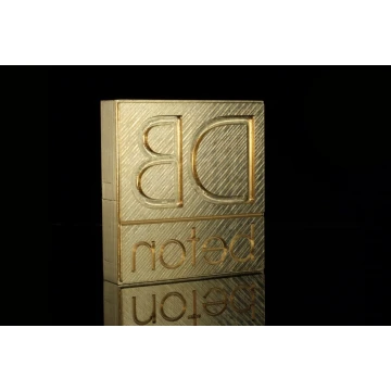 Stempel do wyciskania logotypu na gorąco i zimno - wymiary matrycy: 62x66mm - CNC