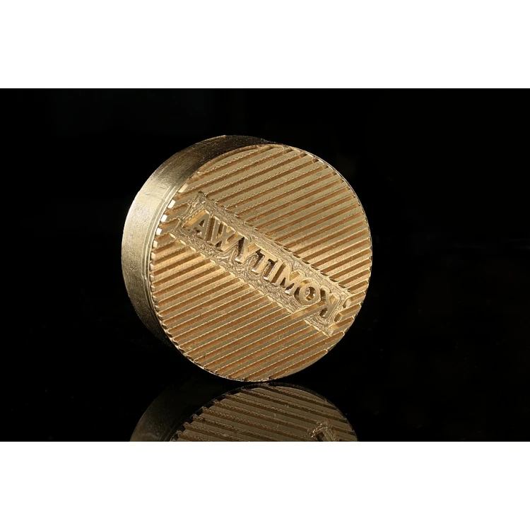  Stempel do wyciskania logotypu na gorąco i zimno - średnica 38mm - CNC