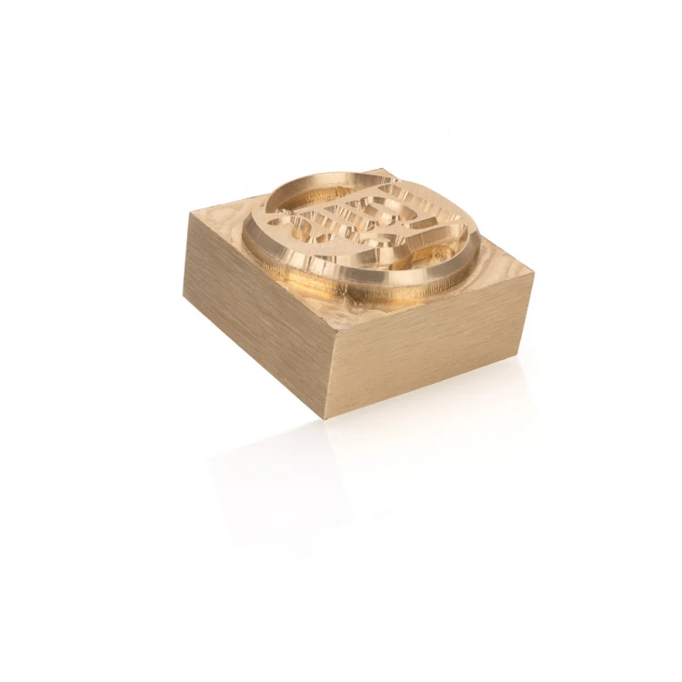 Stempel do wyciskania logotypu na gorąco i zimno - wymiary matrycy: 33x33mm - CNC092