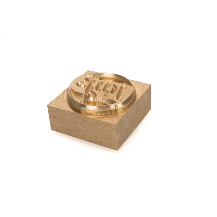 Stempel do wyciskania logotypu na gorąco i zimno - wymiary matrycy: 33x33mm - CNC092