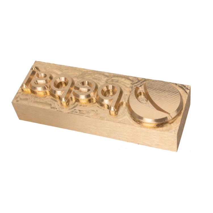 Stempel do wyciskania logotypu na gorąco i zimno - wymiary matrycy: 73x28mm - CNC093 