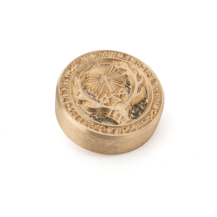 Stempel do wyciskania logotypu na gorąco i zimno - wymiary matrycy: 50x50mm - CNC094 