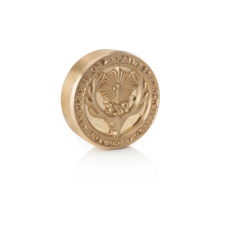Stempel do wyciskania logotypu na gorąco i zimno - wymiary matrycy: 50x50mm - CNC094 