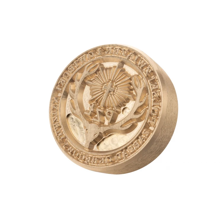 Stempel do wyciskania logotypu na gorąco i zimno - wymiary matrycy: 50x50mm - CNC094 