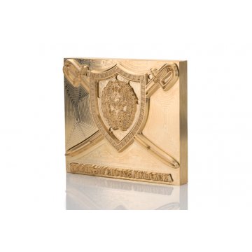 Stempel do wyciskania logotypu na gorąco i zimno - wymiary matrycy: 103x90mm - CNC095