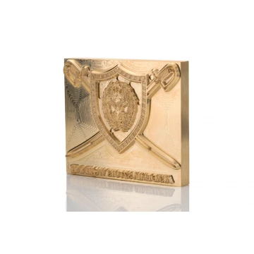 Stempel do wyciskania logotypu na gorąco i zimno - wymiary matrycy: 103x90mm - CNC095