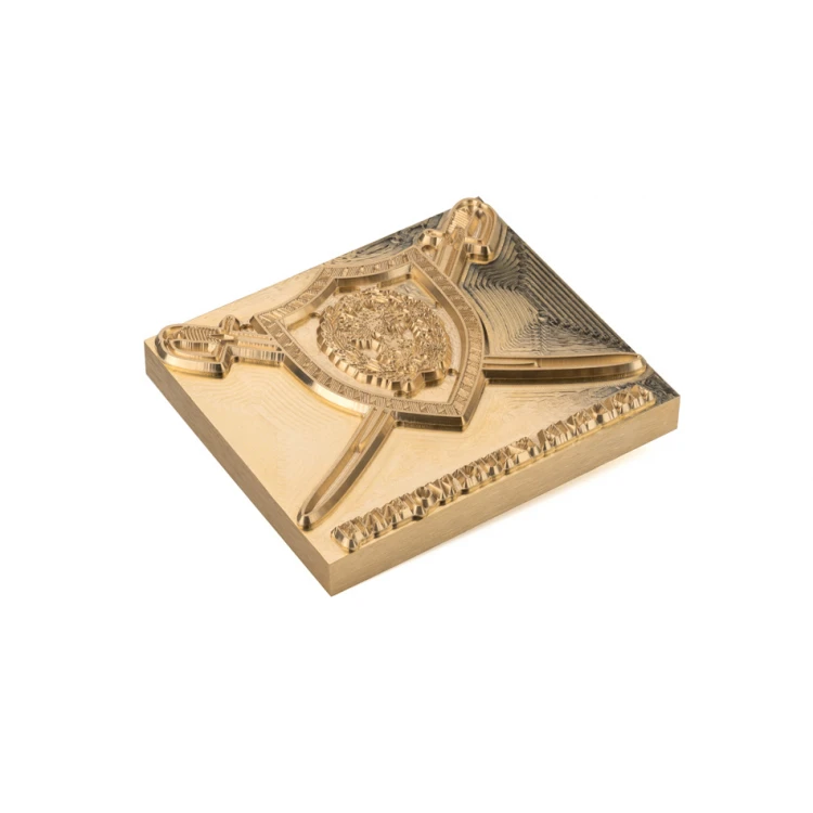 Stempel do wyciskania logotypu na gorąco i zimno - wymiary matrycy: 103x90mm - CNC095