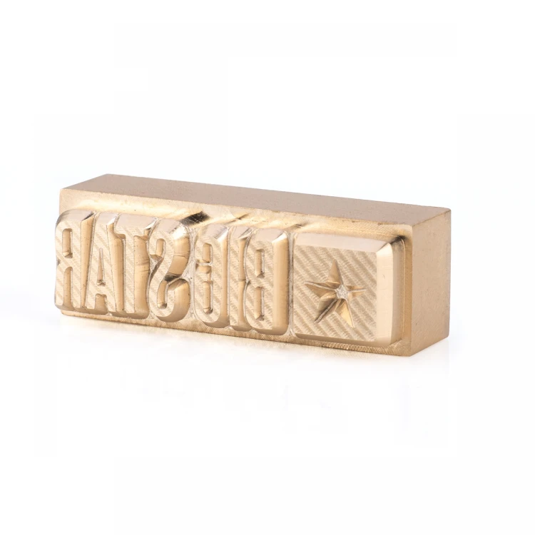 Stempel do wyciskania logotypu na gorąco i zimno - wymiary matrycy: 36x12mm - CNC105 