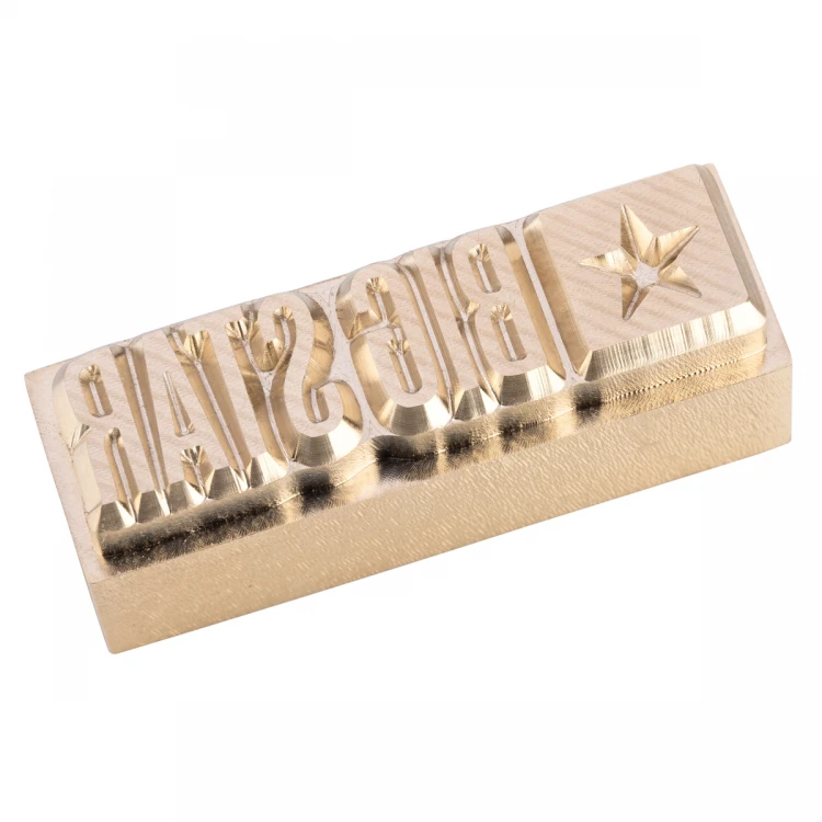 Stempel do wyciskania logotypu na gorąco i zimno - wymiary matrycy: 36x12mm - CNC105 