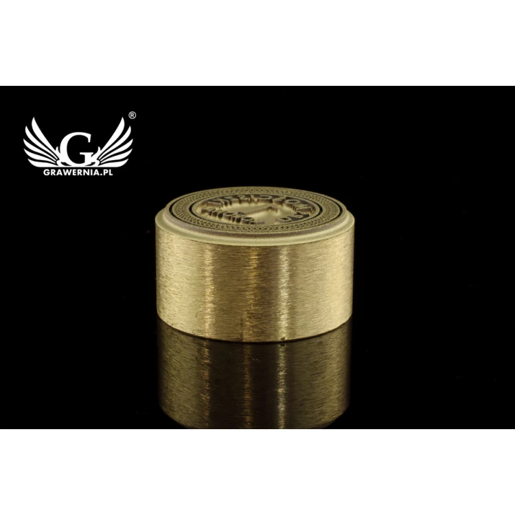 STEMPEL do wypalania logotypu na gorąco - średnica matrycy: 22mm - LASER 