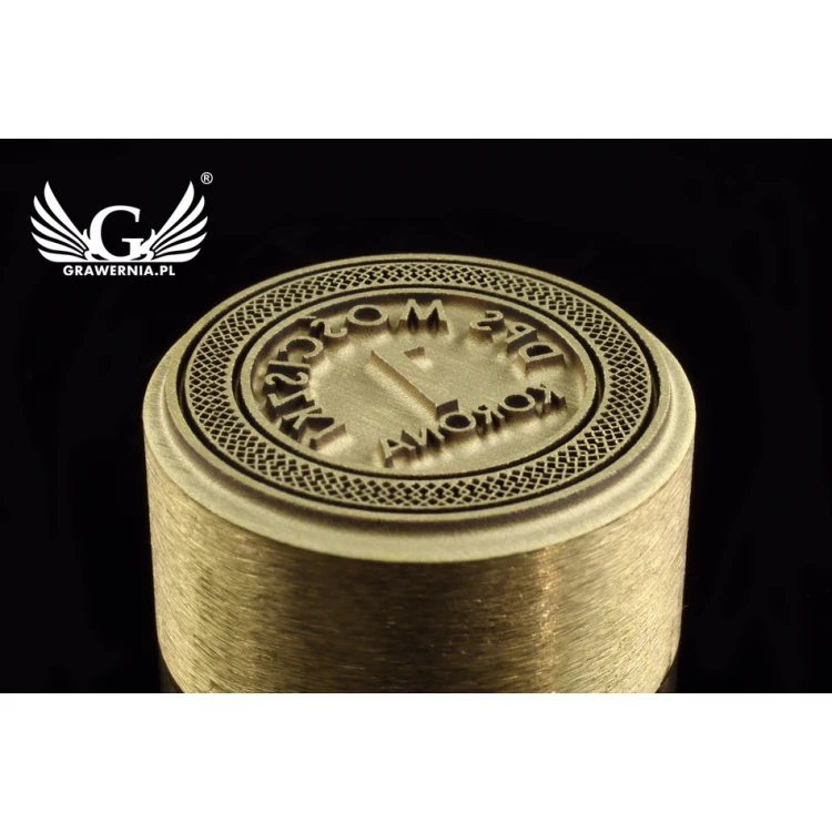 STEMPEL do wypalania logotypu na gorąco - średnica matrycy: 22mm - LASER 