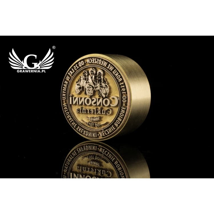 STEMPEL do wypalania logotypu na gorąco - średnica matrycy: 32mm - LASER 
