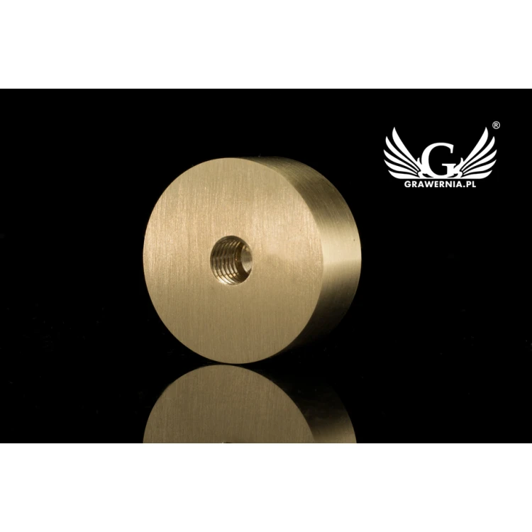 STEMPEL do wypalania logotypu na gorąco - średnica matrycy: 32mm - LASER 