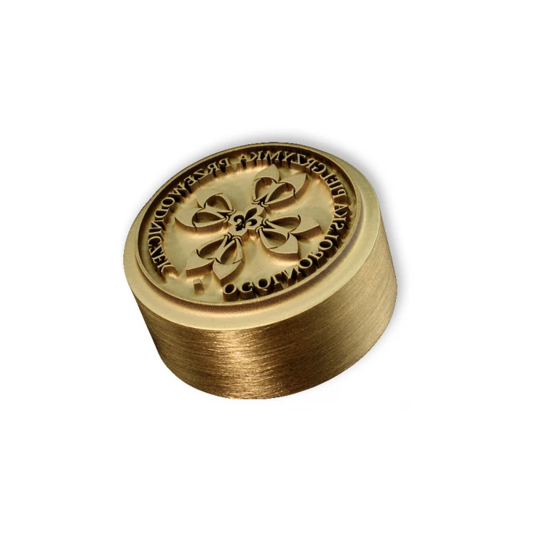 STEMPEL do wypalania logotypu na gorąco - średnica matrycy: 25mm - LASER 