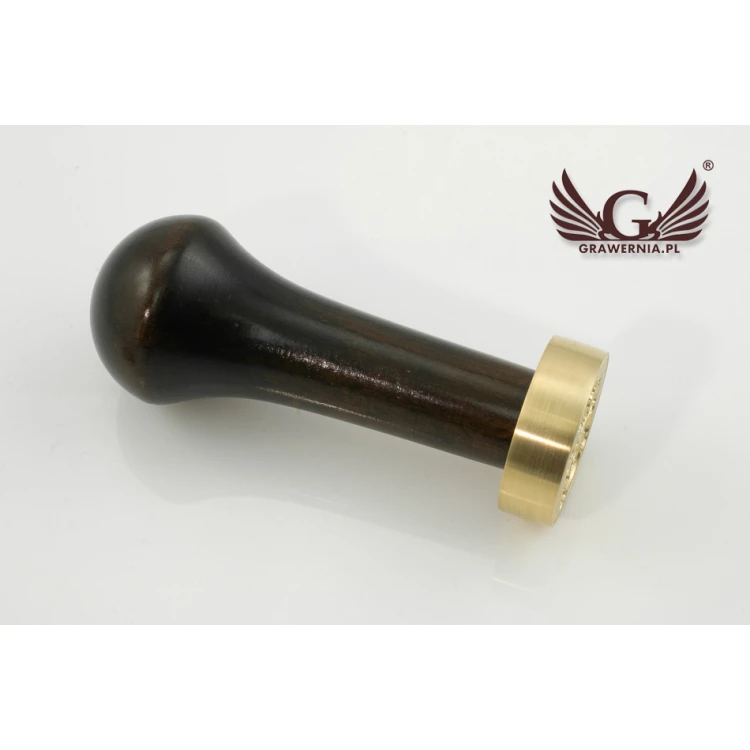 Stempel herbowy do odbijania w laku - CNC - średnica 33mm