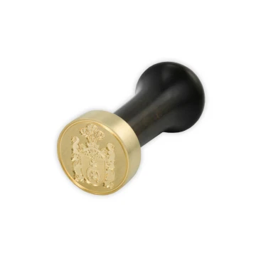 Stempel herbowy do odbijania w laku - CNC - średnica 33mm