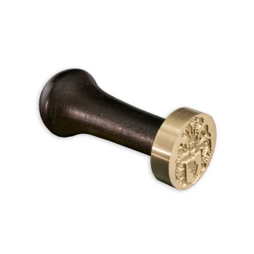 Stempel herbowy do odbijania w laku - CNC - średnica 35mm 