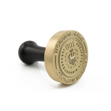 Stempel herbowy do odbijania tuszem - średnica 63mm - FIB070