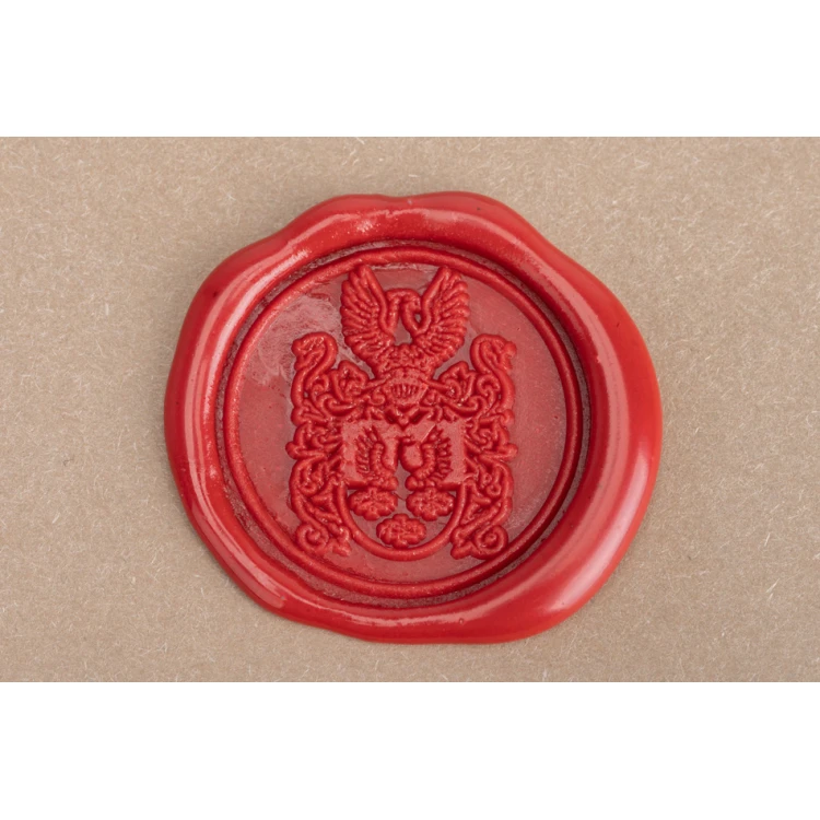 Stempel herbowy do odbijania w laku - CNC - średnica 22mm - CNC096