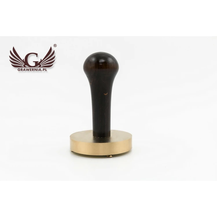 Stempel mosiężny do odbijania tuszem - średnica 63mm - FIB071