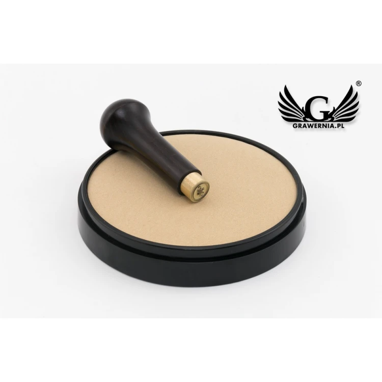 Stempel mosiężny do odbijania tuszem - średnica 15mm - FIB081