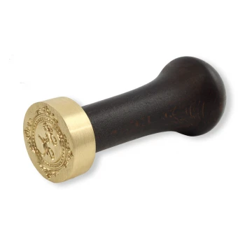 Stempel ślubny do odbijania w laku - CNC - średnica 30mm 