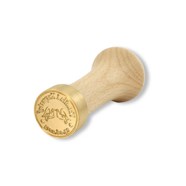 Stempel ślubny do odbijania w laku - CNC - średnica 24mm