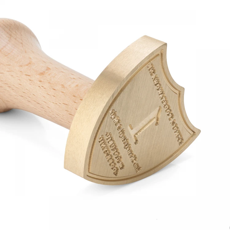 Stempel tarcza do odbijania w laku - CNC - wym. 40x45mm - CNC106 