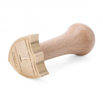 Stempel tarcza do odbijania w laku - CNC - wym. 40x45mm - CNC106 