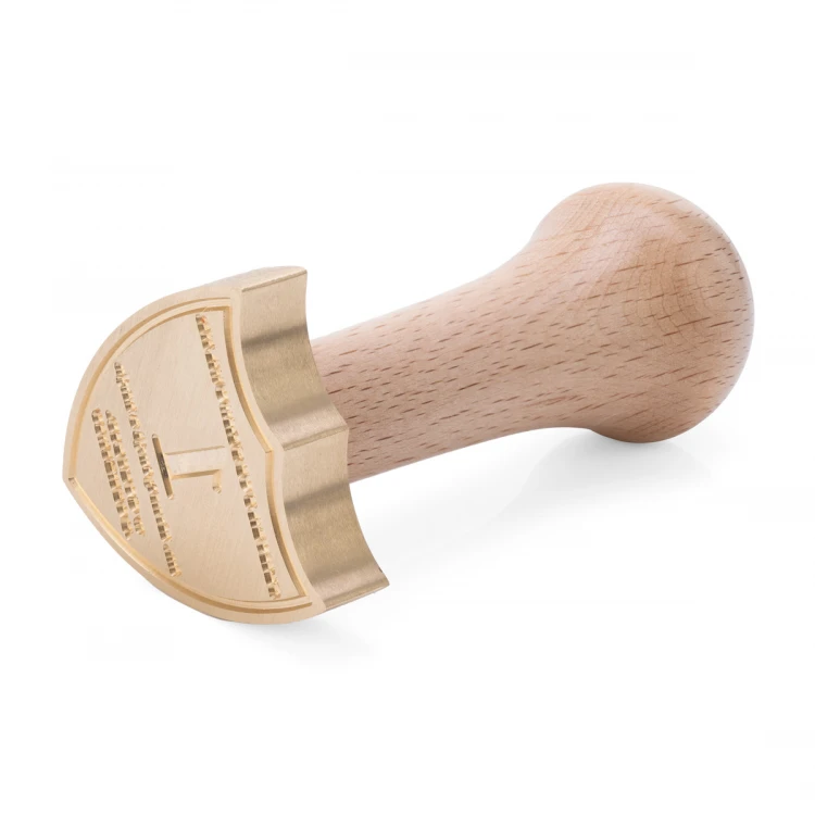 Stempel tarcza do odbijania w laku - CNC - wym. 40x45mm - CNC106 