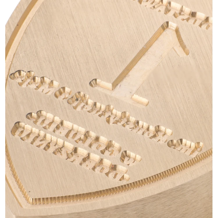 Stempel tarcza do odbijania w laku - CNC - wym. 40x45mm - CNC106 