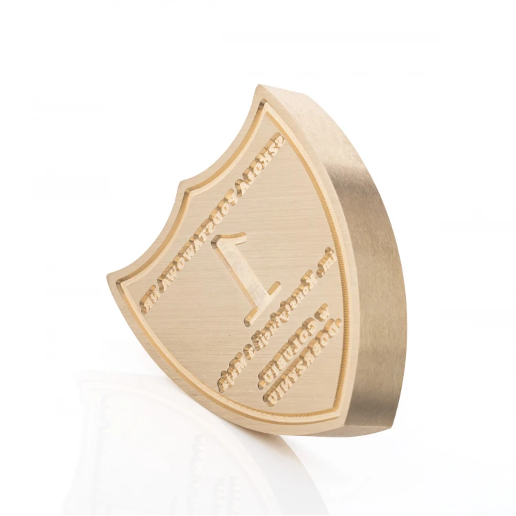 Stempel tarcza do odbijania w laku - CNC - wym. 40x45mm - CNC106 