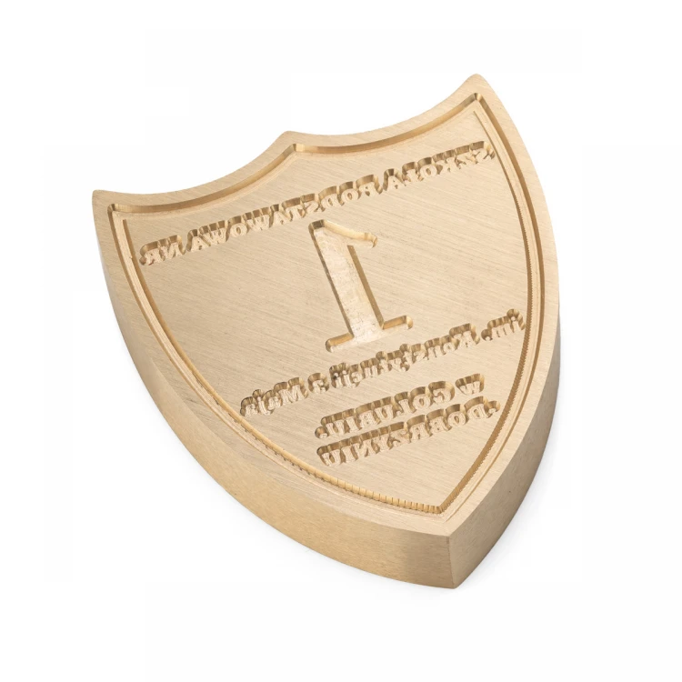 Stempel tarcza do odbijania w laku - CNC - wym. 40x45mm - CNC106 