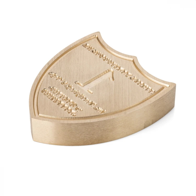 Stempel tarcza do odbijania w laku - CNC - wym. 40x45mm - CNC106 